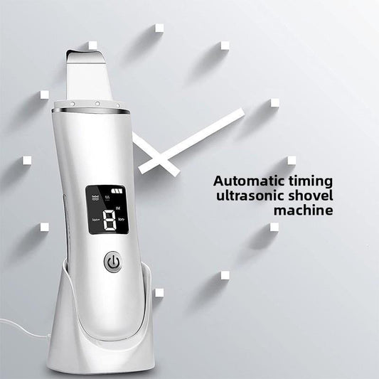 C7 ultrasonic facial blackhead shovel machine beauty cleansing instrument ultrasonic knife ion introducer shovel machine wholesale