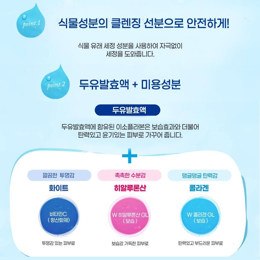 [JP] 고세 소프티모 고보습 클렌징 폼 일본 세안제, 콜라겐 / 히얼루론산 / 화이트, 190g