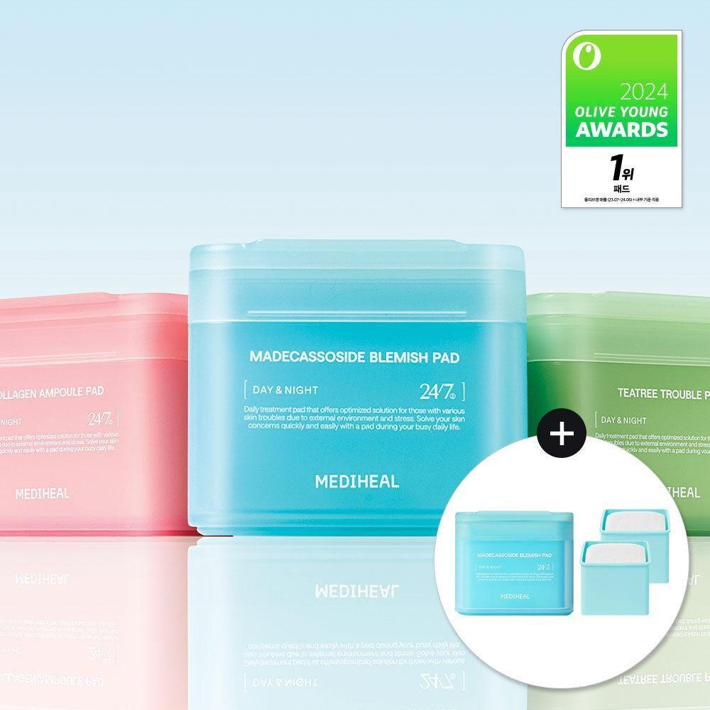 MEDIHEAL Toner Pad 100+200 Pads Triple Pack (3types)