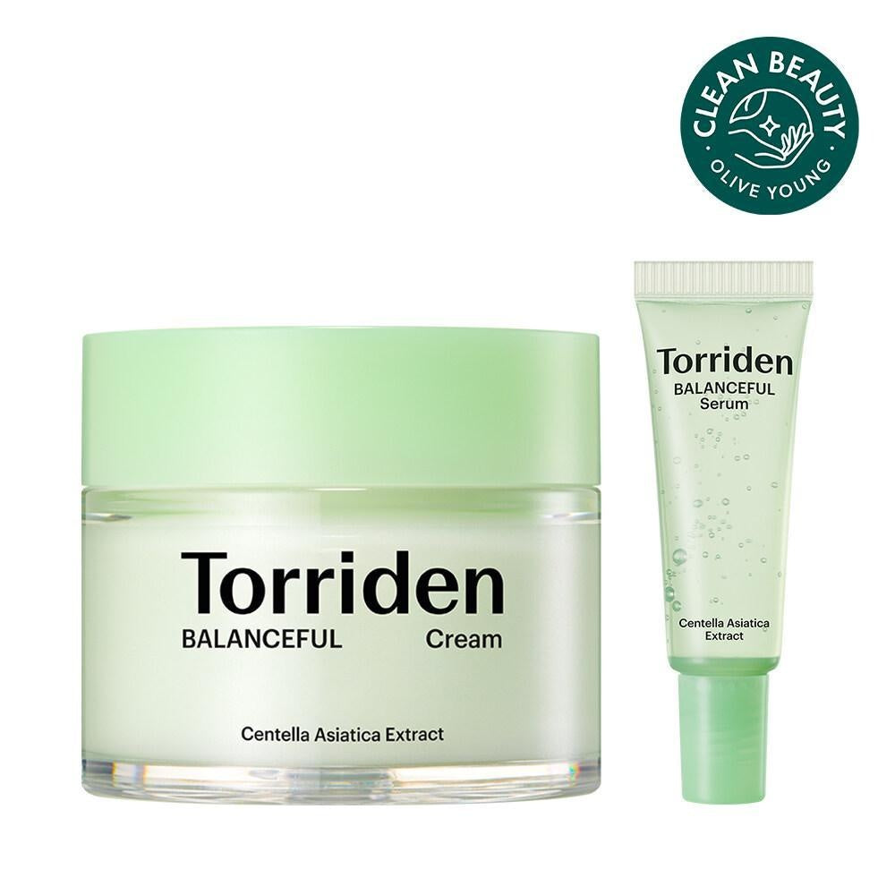 Torriden Balanceful Cream 80mL Special Set (+Serum 10mL)