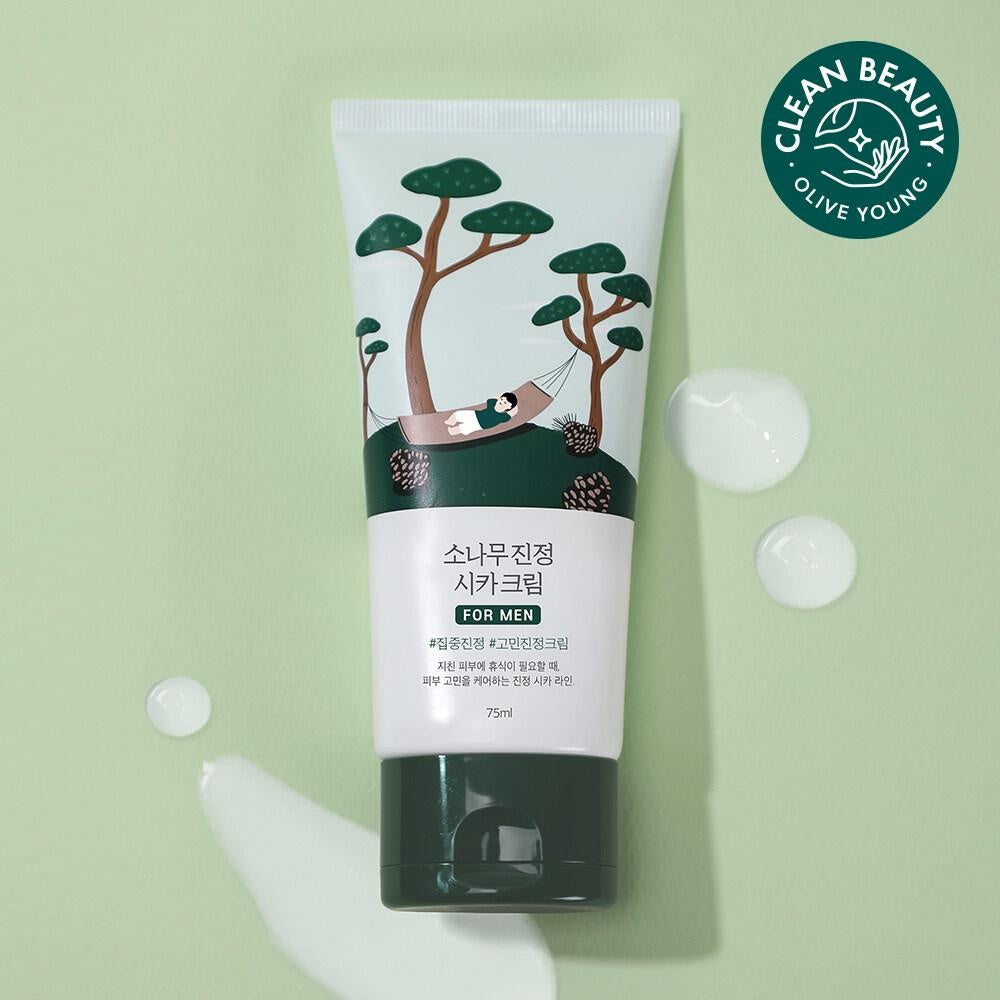 ROUND LAB For Men Pine Calming Cica Cream 75mL