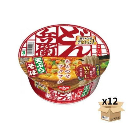 [JP] 닛신 돈베이 유부우동 6종, 6개/12개 세트 new