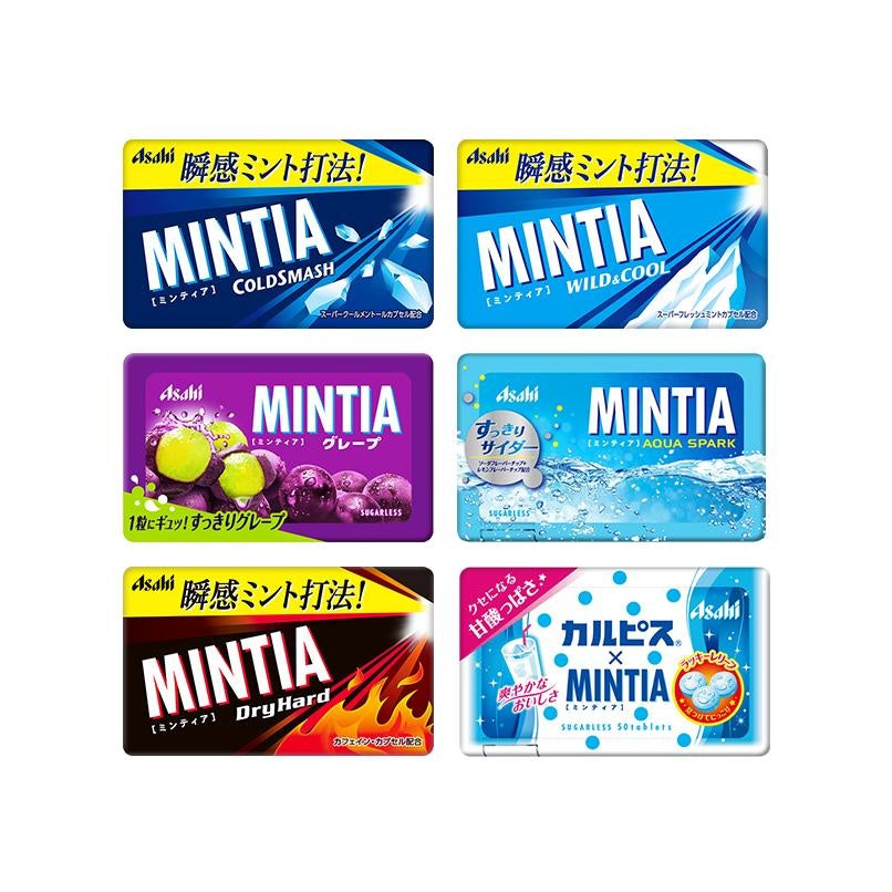 [JP] 아사히 민티아 브리즈 프레쉬 6종, 3개/6개/9개, 1세트