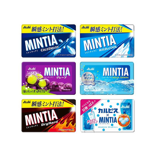 [JP] 아사히 민티아 브리즈 프레쉬 6종, 3개/6개/9개, 1세트