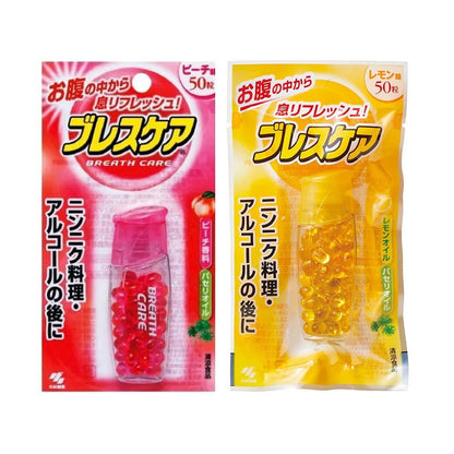 [JP] 고바야시 브레스케어 50정, 민트/레몬/피치