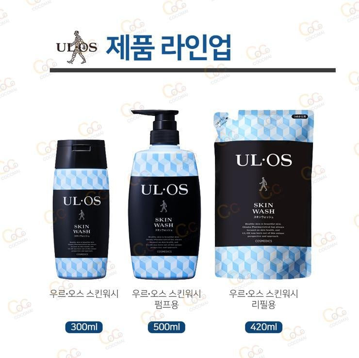 [JP] 우르오스 스킨워시 NEW PACKAGE  모음전 (블루)