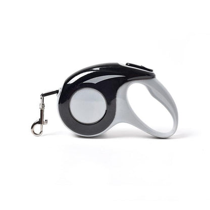 자동 수납식 개 목줄 - 반려동물을 위한 내구성 있고 꼬임 없는 산책 및 달리기 목줄