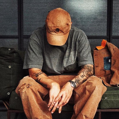 Trendy Unisex Loose Fit Overalls, Casual Wide-Leg Jumpsuit, Vintage Workwear Suspender Pants for Couples