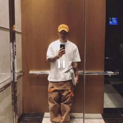 Trendy Unisex Loose Fit Overalls, Casual Wide-Leg Jumpsuit, Vintage Workwear Suspender Pants for Couples