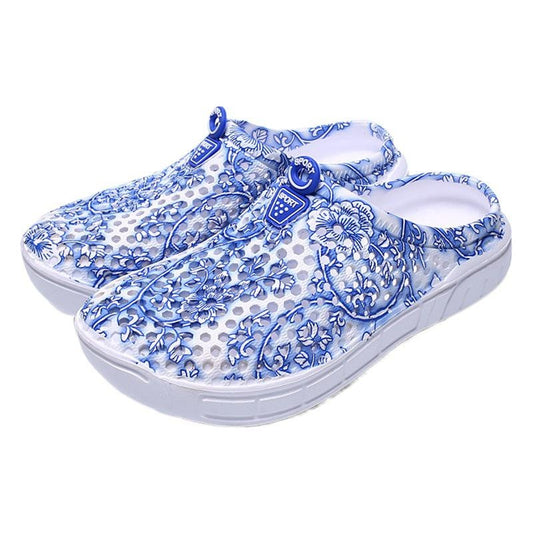 Breathable Women’s Beach Sandals, Lightweight Hollow-Out Garden Shoes, Outdoor Water Shoes, Plus Size Available