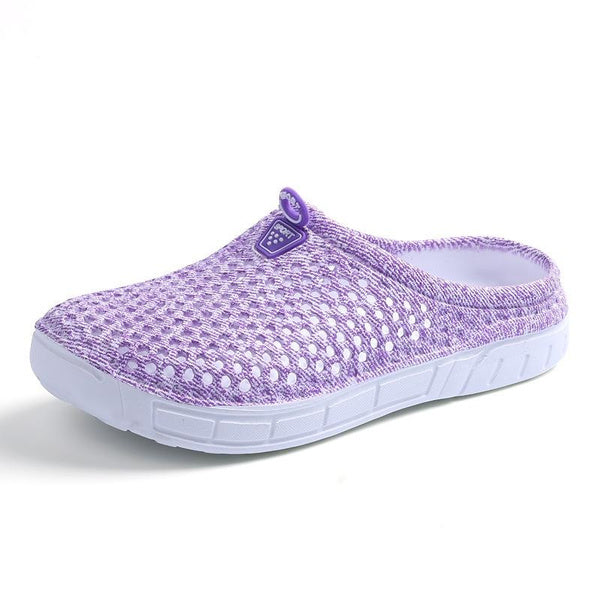 Breathable Women’s Beach Sandals, Lightweight Hollow-Out Garden Shoes, Outdoor Water Shoes, Plus Size Available