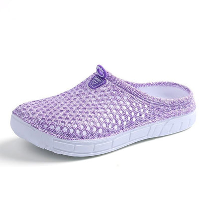 Breathable Women’s Beach Sandals, Lightweight Hollow-Out Garden Shoes, Outdoor Water Shoes, Plus Size Available