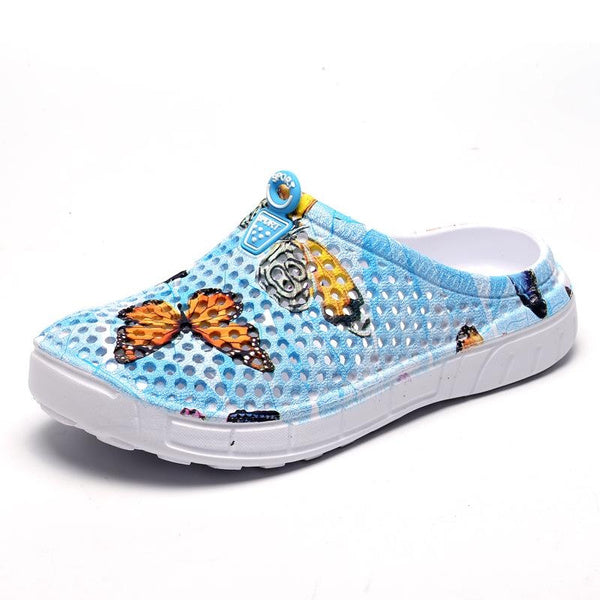 Breathable Women’s Beach Sandals, Lightweight Hollow-Out Garden Shoes, Outdoor Water Shoes, Plus Size Available