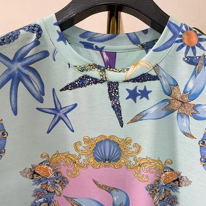 Men’s 3D Graphic Print T-Shirt, Trendy Crew Neck Short Sleeve Top, Fashion Casual Tee