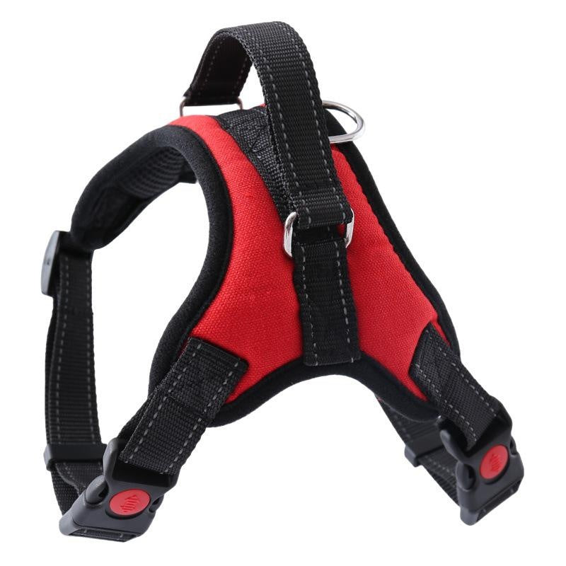 K7 No-Pull Dog Leash and Harness Set, Durable Bone-Shaped Chest Strap for Pets, Anti-Shock Walking Lead