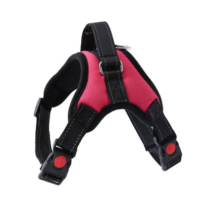 K7 No-Pull Dog Leash and Harness Set, Durable Bone-Shaped Chest Strap for Pets, Anti-Shock Walking Lead