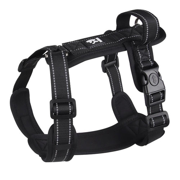 No-Pull Reflective Dog Harness and Leash Set, Escape-Proof Chest Strap for Small and Medium Dogs