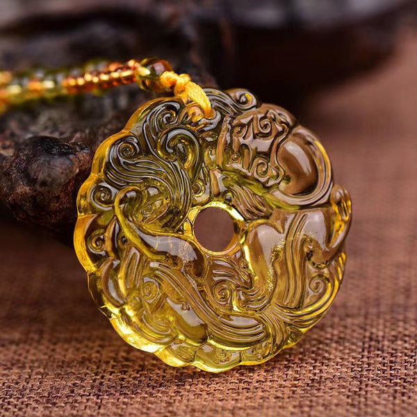 Jade Green Pi Xiu Pendant Necklace, Lucky Amulet for Men and Women, Unique Safety Talisman Jewelry