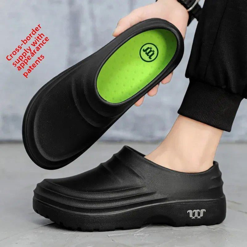 Non-Slip Waterproof Chef Shoes for Men and Women, Oil-Resistant, Durable Work Shoes for Kitchen, Restaurant, Hospital, and Food Industry