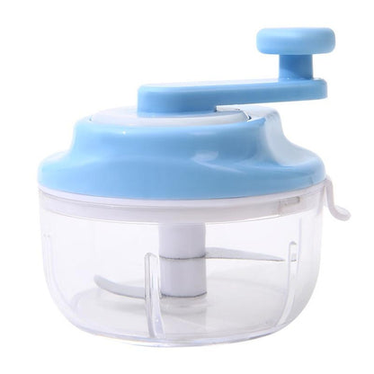 Multifunctional Kitchen Vegetable Chopper - Manual Garlic Press, Chili Cutter & Mincer