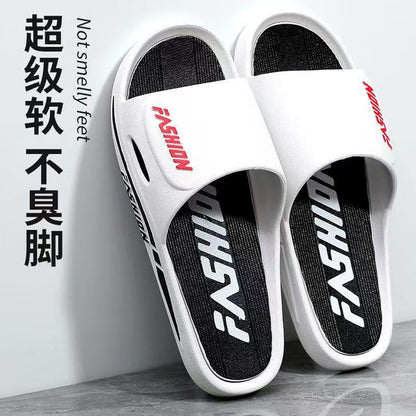 Men’s Sport Slide Sandals – Non-Slip, Durable, Comfortable Indoor & Outdoor Shower Slippers