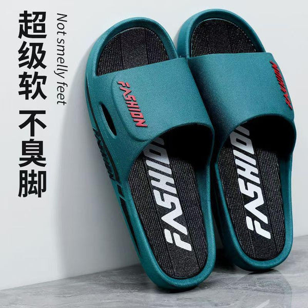 Men’s Sport Slide Sandals – Non-Slip, Durable, Comfortable Indoor & Outdoor Shower Slippers