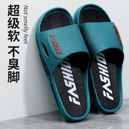 Men’s Sport Slide Sandals – Non-Slip, Durable, Comfortable Indoor & Outdoor Shower Slippers