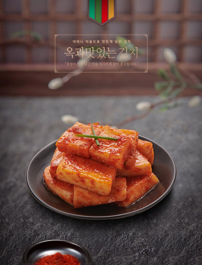 전라도 곡성의 청정 자연에서 중국산 재료 없이 100% 국내산으로 담근 정직하고 깊은 맛의 전통 김치!