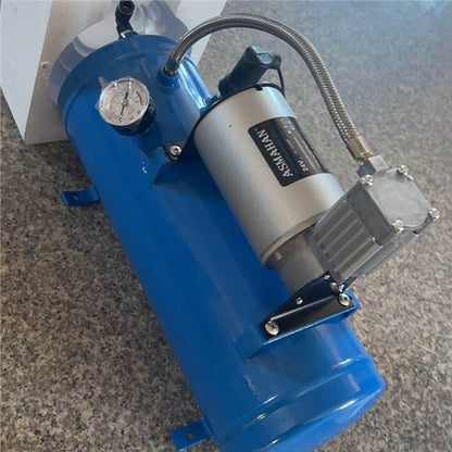 4 Trumpet Air Horn Kit with 150PSI 6L Air Tank & Compressor for Truck & Car Roof Mount