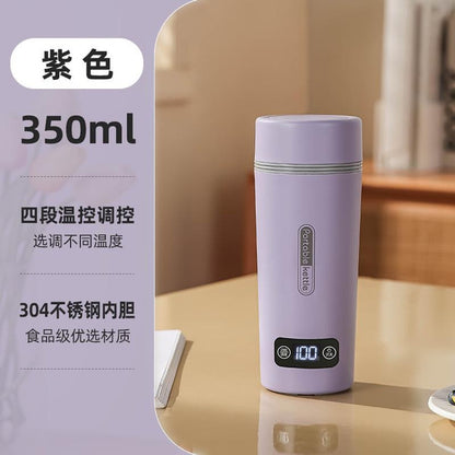 휴대용 전기 주전자 | 여행용 온수기 컵 | 110-240V 이중 전압 | 기숙사 및 여행에 적합한 빠른 끓음 기능