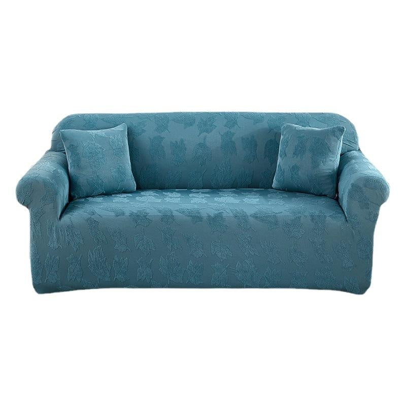 Heavyweight Stretch Knitted Jacquard Sofa Cover, Elastic Full Coverage Slipcover for Sectional Couches