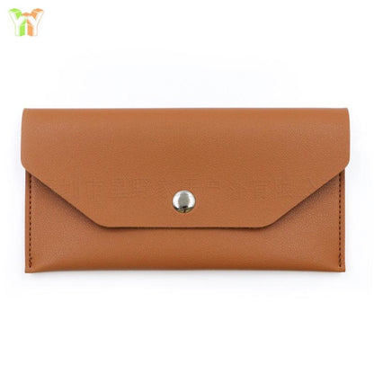 Slim Long Wallet with Coin Pocket & Card Slots - RFID Blocking Cash Organizer Pouch