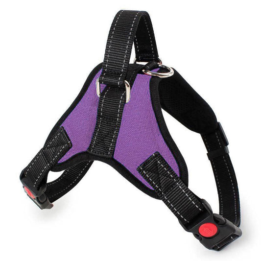 Adjustable Dog Harness and Leash Set, Reflective Padded Pet Vest with Easy Control Handle for Small Medium Large Dogs