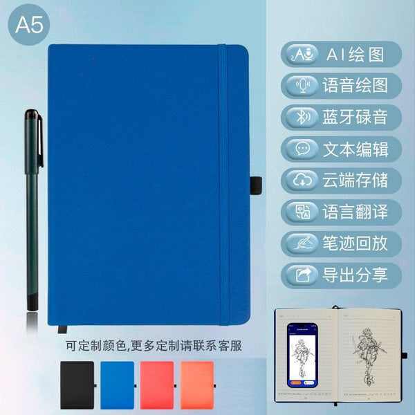 Master Pen Tablet: AI Smart Notepad with Paper Screen Sync for Digital Drawing & Office Use