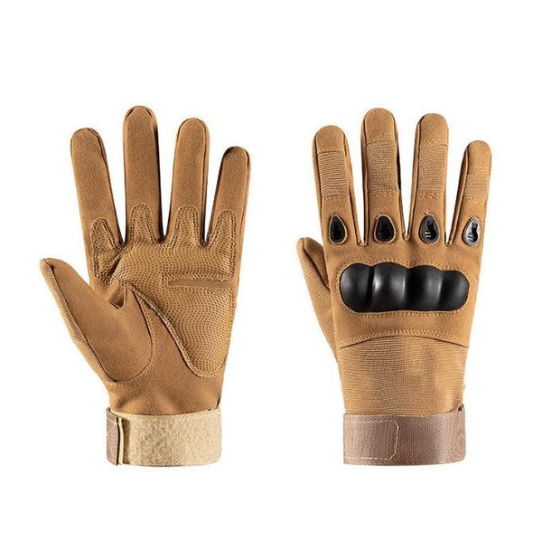 Tactical Gloves for Men, Anti-Slip Hard Knuckle Protective Military Gloves for Outdoor Training & Riding