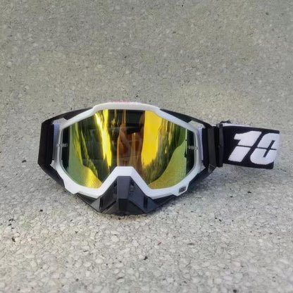 Motorcycle Goggles for Dirt Bike ATV Motocross Racing Windproof Anti-Fog Protective Glasses