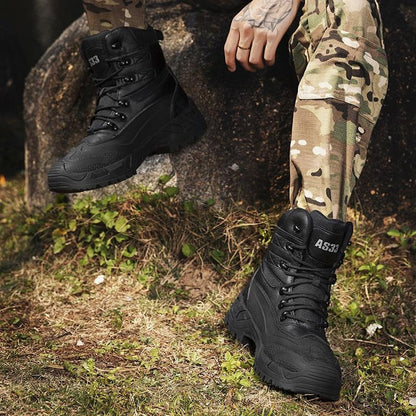 Tactical Combat Boots for Men - Outdoor Hiking Military Training Boots