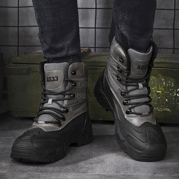 Tactical Combat Boots for Men - Outdoor Hiking Military Training Boots