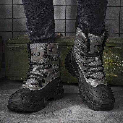 Tactical Combat Boots for Men - Outdoor Hiking Military Training Boots
