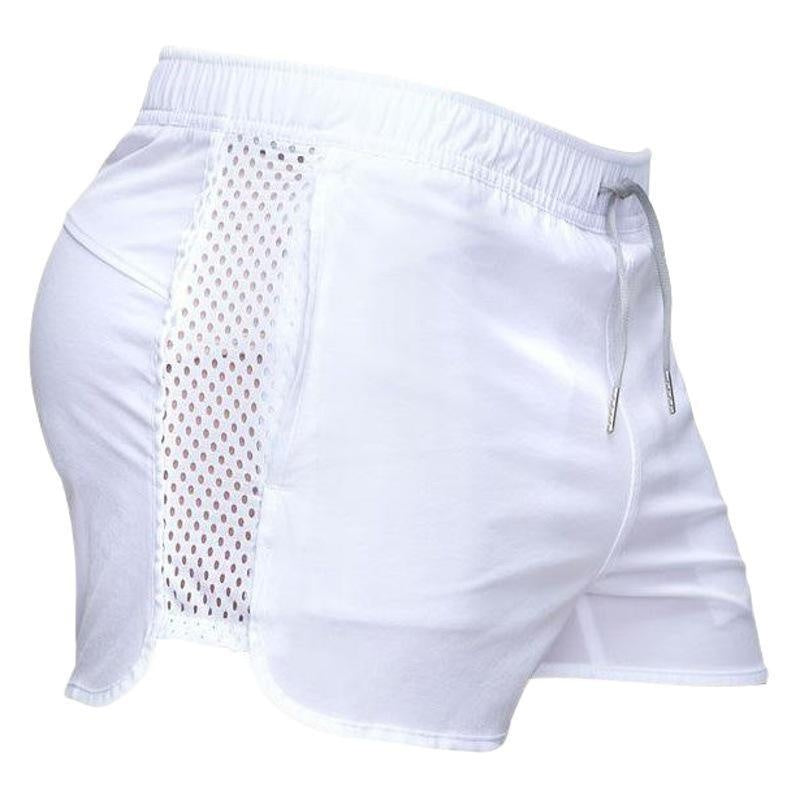 Men's Quick-Dry Running Shorts with Mesh Lining - Lightweight Athletic Training Shorts for Marathon & Sprint Workouts