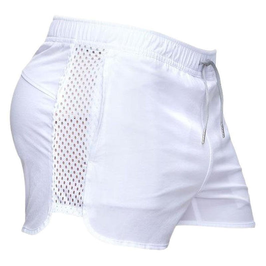 Men's Quick-Dry Running Shorts with Mesh Lining - Lightweight Athletic Training Shorts for Marathon & Sprint Workouts