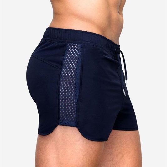 Men's Quick-Dry Running Shorts with Mesh Lining - Lightweight Athletic Training Shorts for Marathon & Sprint Workouts