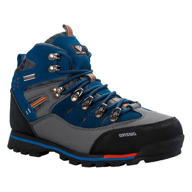 Men's Waterproof Hiking Shoes High Top Outdoor Boots Non-Slip Trail Running Sneakers