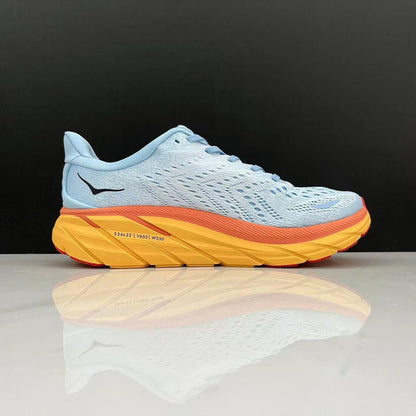 HOKA Clifton 8 Running Shoes for Men & Women | Breathable Mesh | Cushioned & Responsive Road Runners