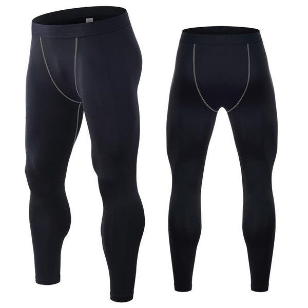 Men's Athletic Compression Pants Quick-Dry PRO Stretch Workout Running Basketball Leggings