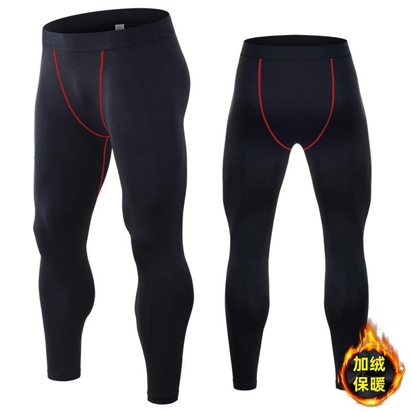 Men's Athletic Compression Pants Quick-Dry PRO Stretch Workout Running Basketball Leggings