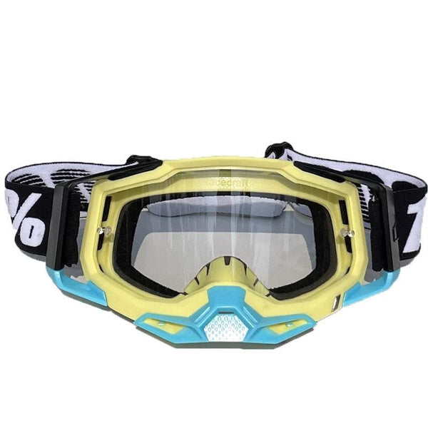 Motorcycle Goggles for Off-Road & Skiing - Windproof Protective Eyewear for MX, ATV & Snow Sports