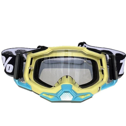 Motorcycle Goggles for Off-Road & Skiing - Windproof Protective Eyewear for MX, ATV & Snow Sports