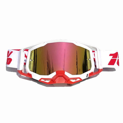 Motorcycle Goggles for Off-Road & Skiing - Windproof Protective Eyewear for MX, ATV & Snow Sports