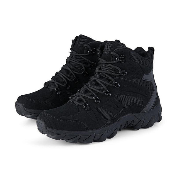 Men's Tactical Desert Boots Waterproof Hiking Boots Outdoor Camping Military Combat Training Shoes